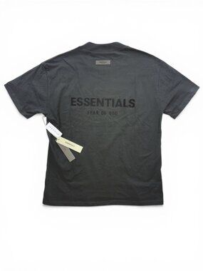 NWT Fear of God Essentials Black Shirt Size Large